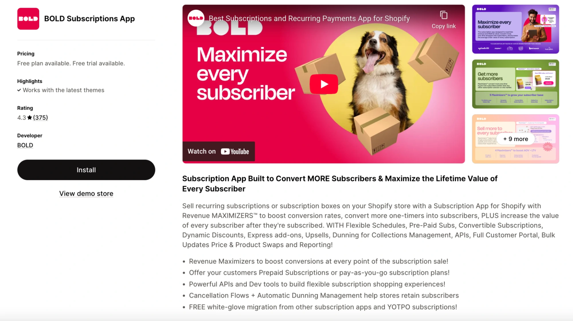 Bold Subscriptions: Flexible but more technical
